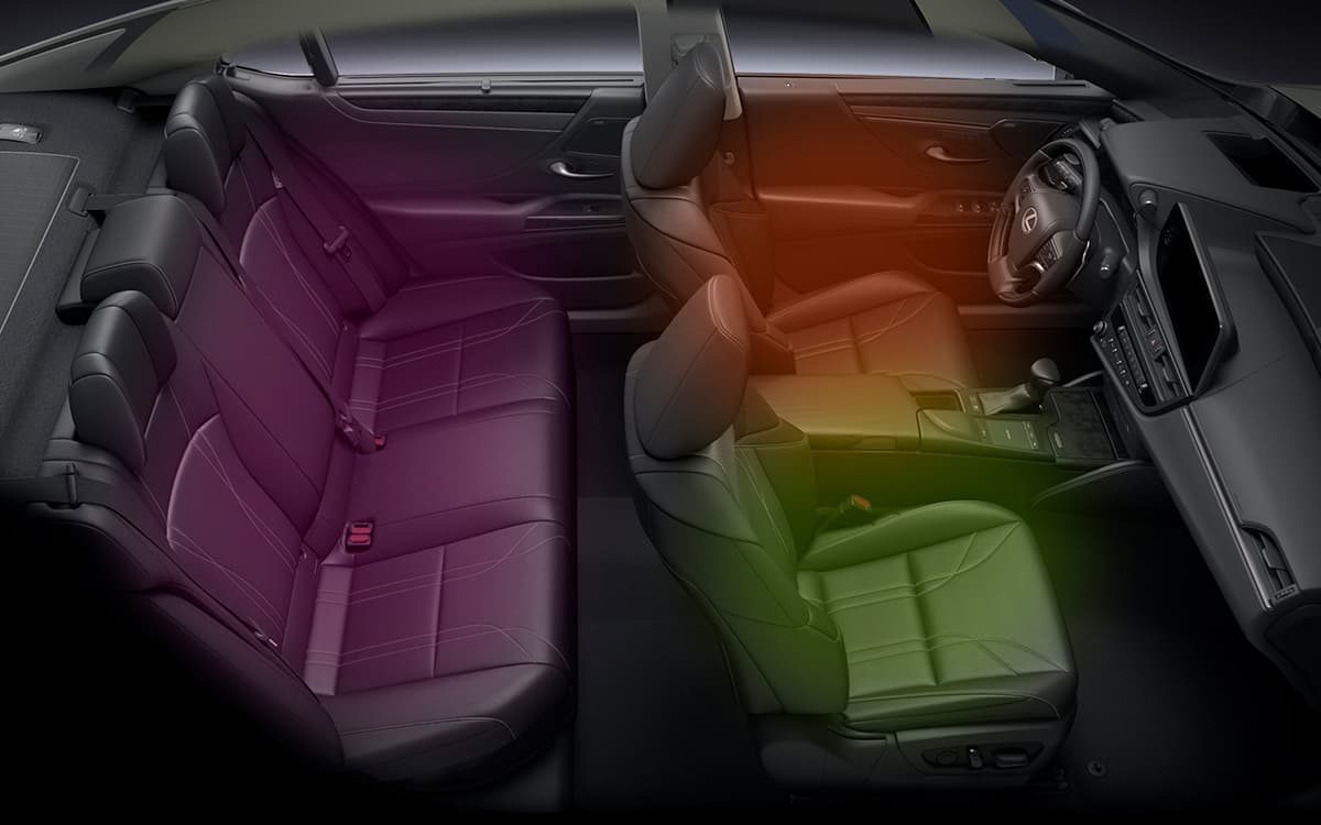 Lexus ES - KHOANG NỘI THẤT TINH TẾ CỦA LEXUS ES 250
