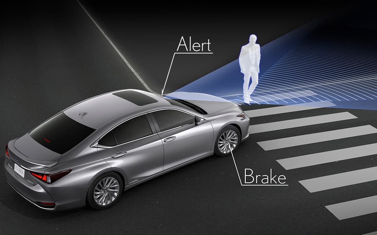 Lexus ES - HỆ THỐNG AN TOÀN TIỀN VA CHẠM