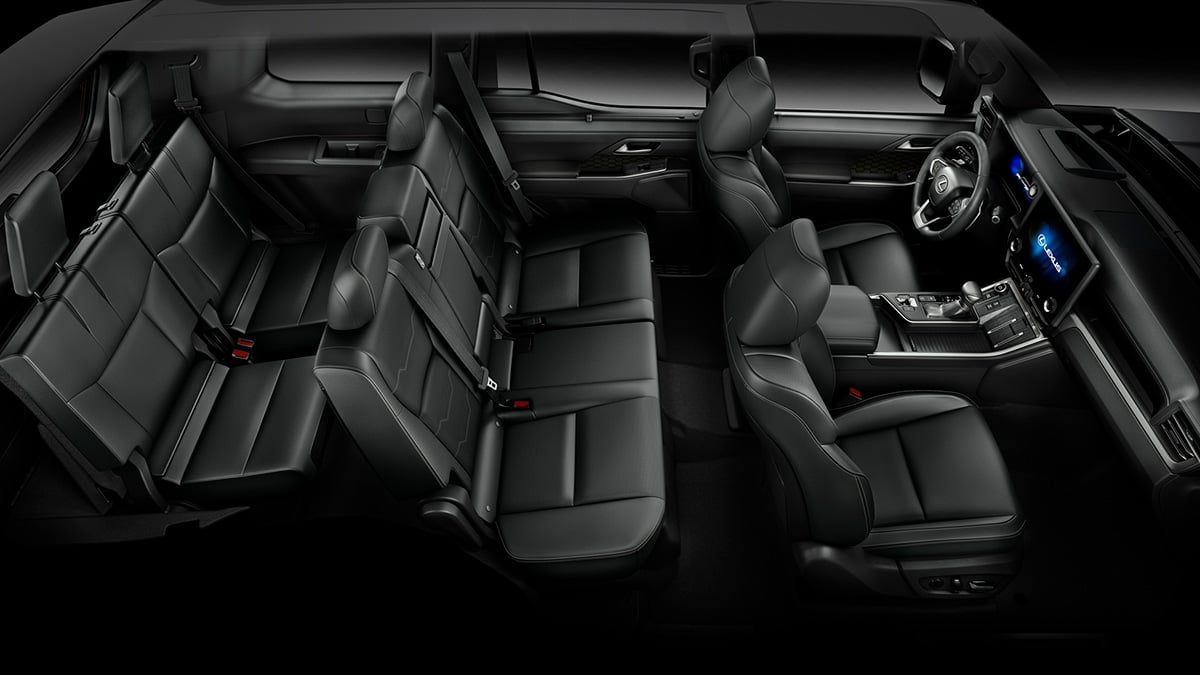 Lexus GX - KHÔNG GIAN NỘI THẤT TRỰC QUAN