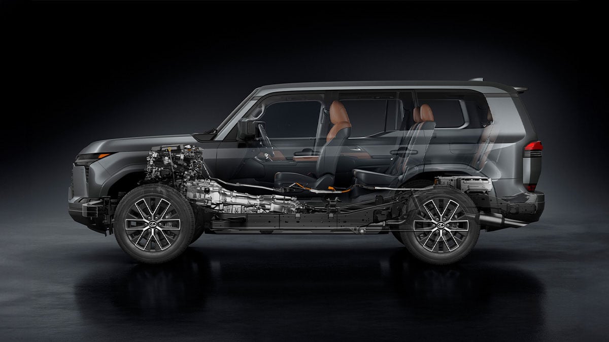 Lexus GX - KHUNG GẦM TÍCH HỢP VƯỢT TRỘI