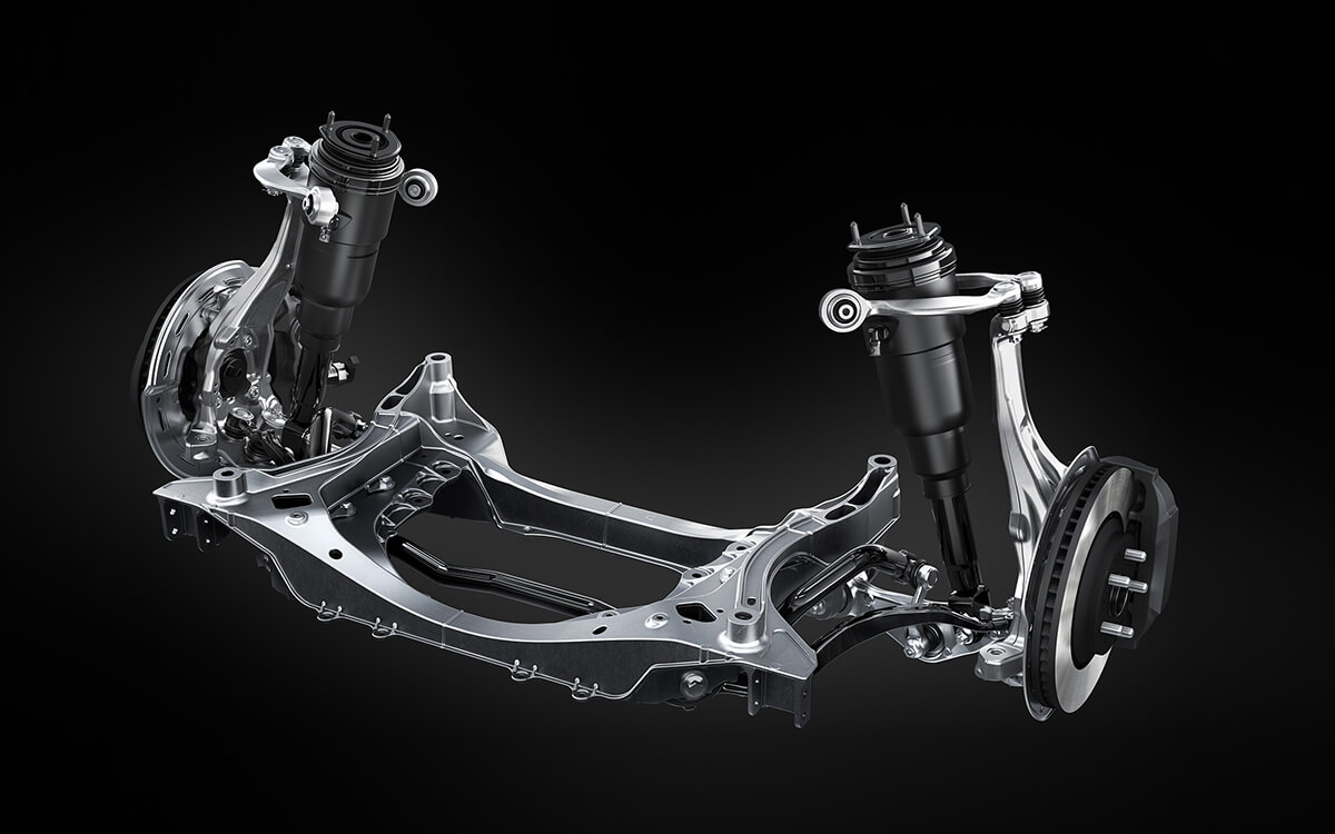 Lexus LS - HỆ THỐNG TREO TỰ ĐỘNG THÍCH ỨNG (AVS)