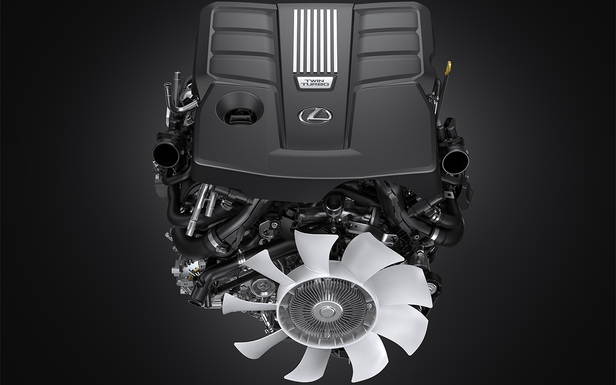 Lexus LX - ĐỘNG CƠ